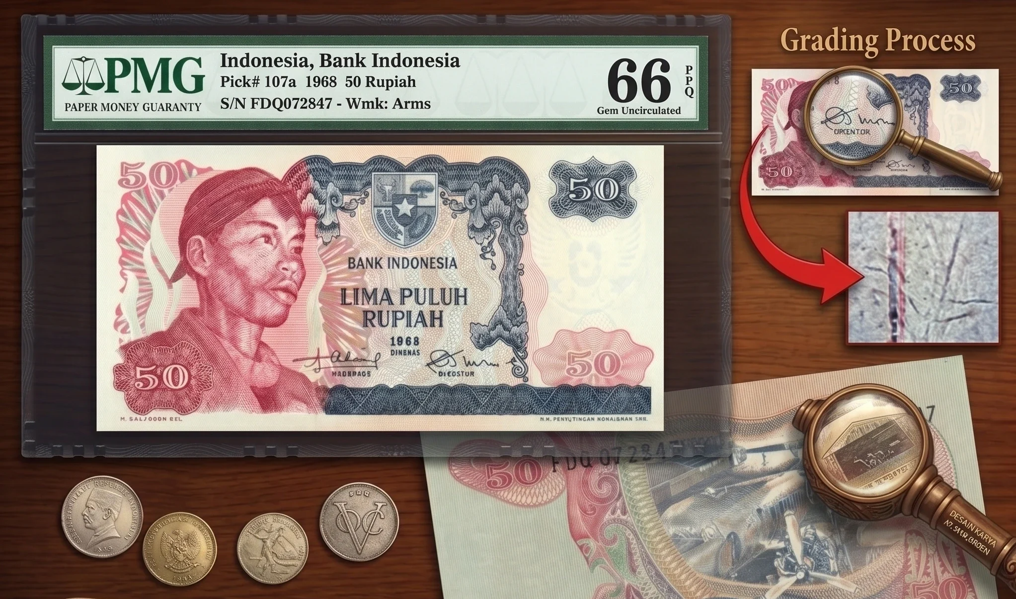 Harga 50 emisi 1968 PMG