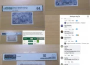 Langka! Uang Kuno 10 Sen Oriba Biru 1949 Sukses Terjual Rp25,5 Juta di Lelang Online