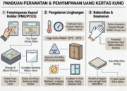Cara Benar Merawat Uang Kertas Kuno yang Telah Lolos Uji Grading