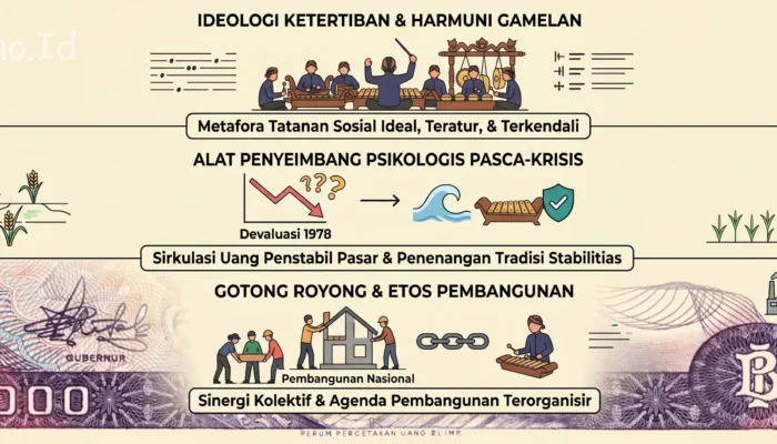 Makna Filosofis Alat Musik Gamelan pada Uang Kuno Rp 10.000 Emisi 1979