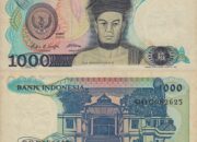Spesifikasi dan Harga Uang Kertas 1.000 Rupiah 1987