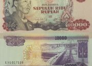 Spesifikasi dan Harga Uang Kertas 10.000 Rupiah 1968