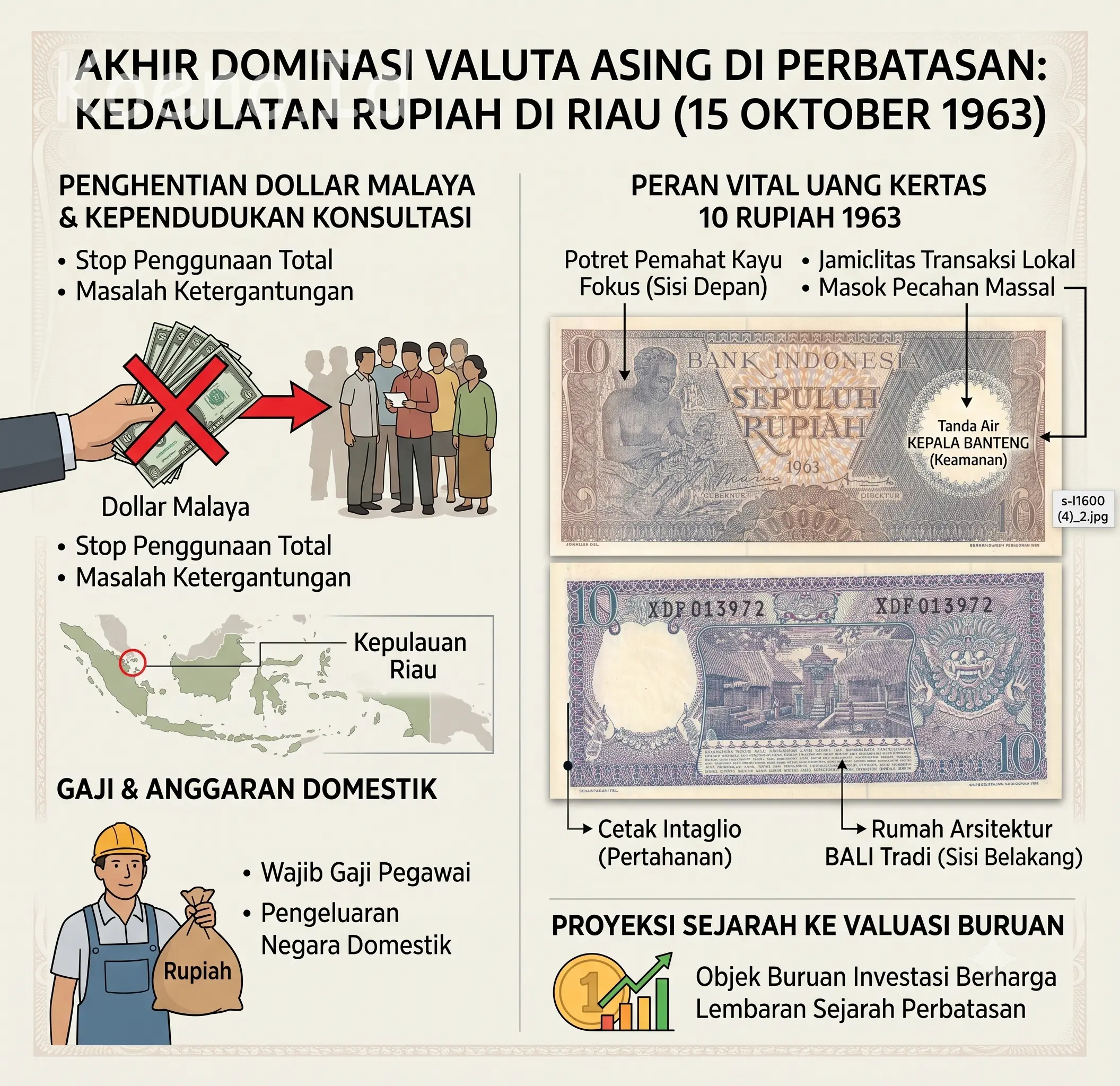 Integrasi Moneter 1963 di riau