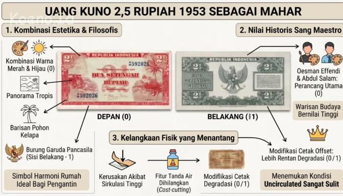 Tren Koleksi Mahar Pernikahan: Mengapa Denominasi Unik 2,5 Rupiah Tahun 1953 Banyak Dicari