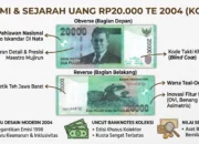 Peluncuran Uang Kertas Rp20.000 TE 2004 Bergambar Oto Iskandar Di Nata oleh Bank Indonesia