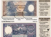 Mengenal Sisi Muka (Obverse) dan Sisi Belakang (Reverse) Uang 10 Rupiah 1963