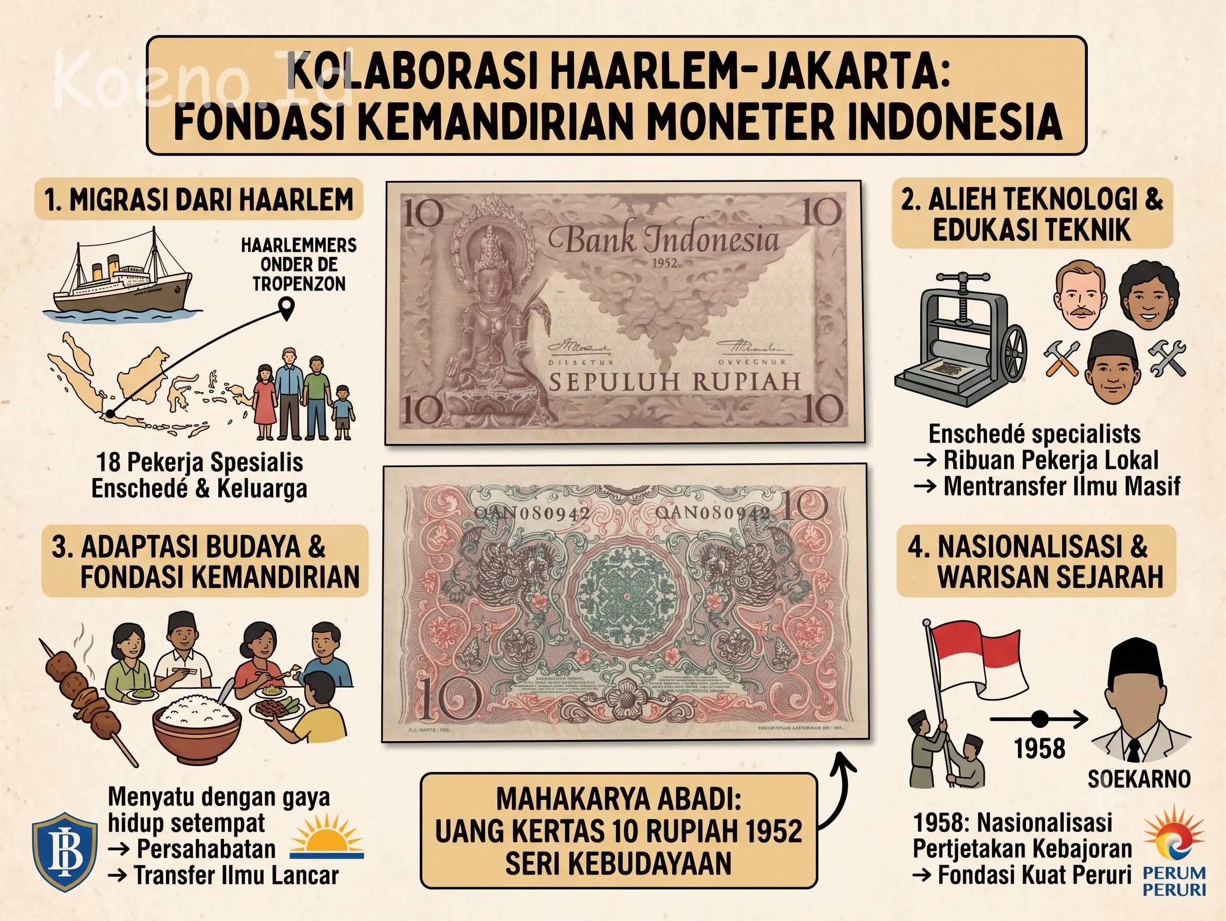 Spesialis Belanda Pencetak Uang Kertas