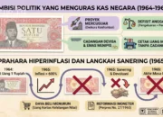 Kegagalan Kebijakan Moneter yang Berujung pada Matinya Nilai Tukar 1 Rupiah 1964
