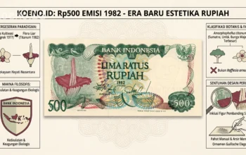 Desain Uang Kertas Rp500 Emisi 1982