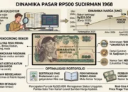 Menganalisis Puncak Harga Uang Kertas Rp500 Sudirman 1968 UNC di Angka Rp325.000