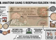 Kebijakan Penarikan Uang Emisi Lama dan Jejak Sejarah 5 Roepiah/Gulden 1946 Seri Federal I