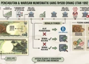 Penarikan Resmi Bank Indonesia: Kilas Balik Masa Edar Uang Kertas Rp500 Orang Utan 1992 hingga Penutupan Penukaran 2016