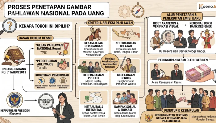 Tidak Asal Pilih! Kandidat Pahlawan yang Ada di Uang: Ini Syarat dan Aturan Pemilihannya Menurut UU
