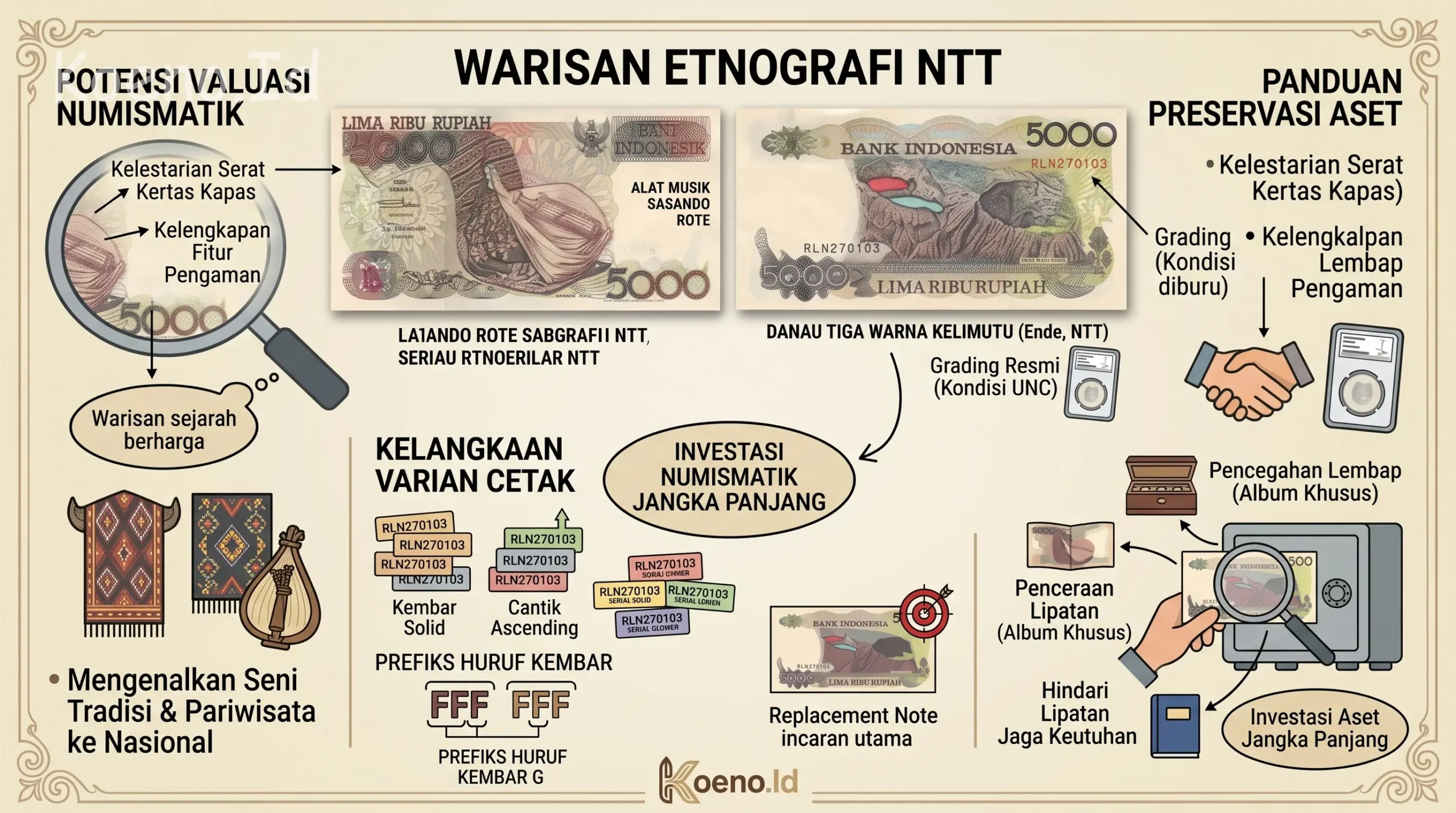 Penukaran Uang Kertas Rp5.000 Emisi 1992 Sasando