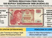 Ciri-ciri Uang Kertas 100 Rupiah Seri Soedirman 1968 yang Mengalami Proses Washing / Olahan