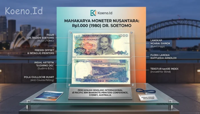 Bukti Uang Kertas Rp1.000 Emisi 1980 Pernah Harumkan Nama Indonesia di Kancah Dunia