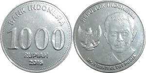 Gambar Uang Koin Rp1.000 Emisi 2016