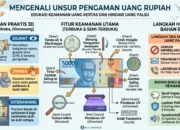 Waspada Uang Palsu! Ketahui Apa Sajakah Unsur Pengaman pada Uang Kertas Rupiah