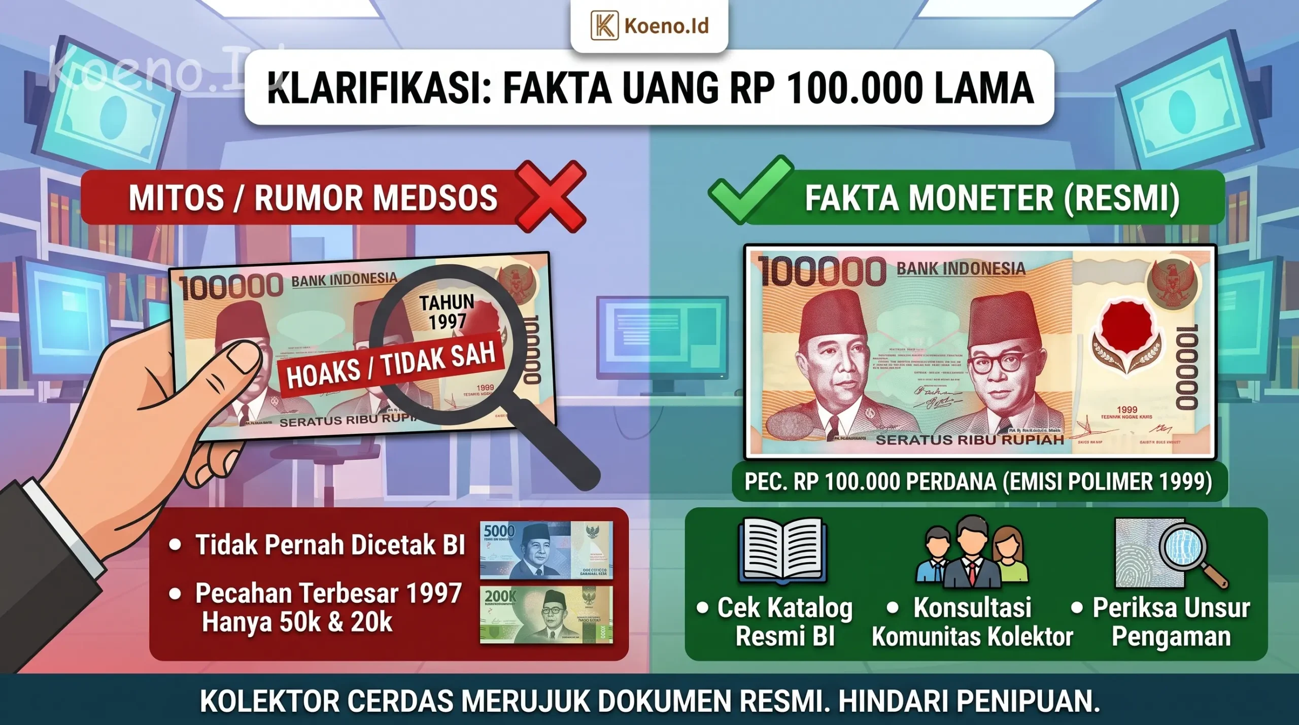 uang 100 ribu lama tahun 1997