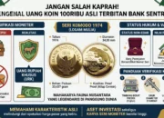 Jangan Salah Kaprah! Mengenal Uang Koin 100ribu Asli Terbitan Bank Indonesia