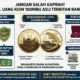Jangan Salah Kaprah! Mengenal Uang Koin 100ribu Asli Terbitan Bank Indonesia