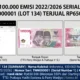 Uang Rp100.000 Emisi 2022/2026 Serial Nomor 1 TTD Menkeu Purbaya Laku Rp650.000 di Nusantara Auction